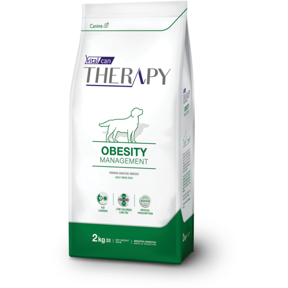 Vital Can Therapy - Perros Adultos - Seco - Obesity Management — envase del alimento