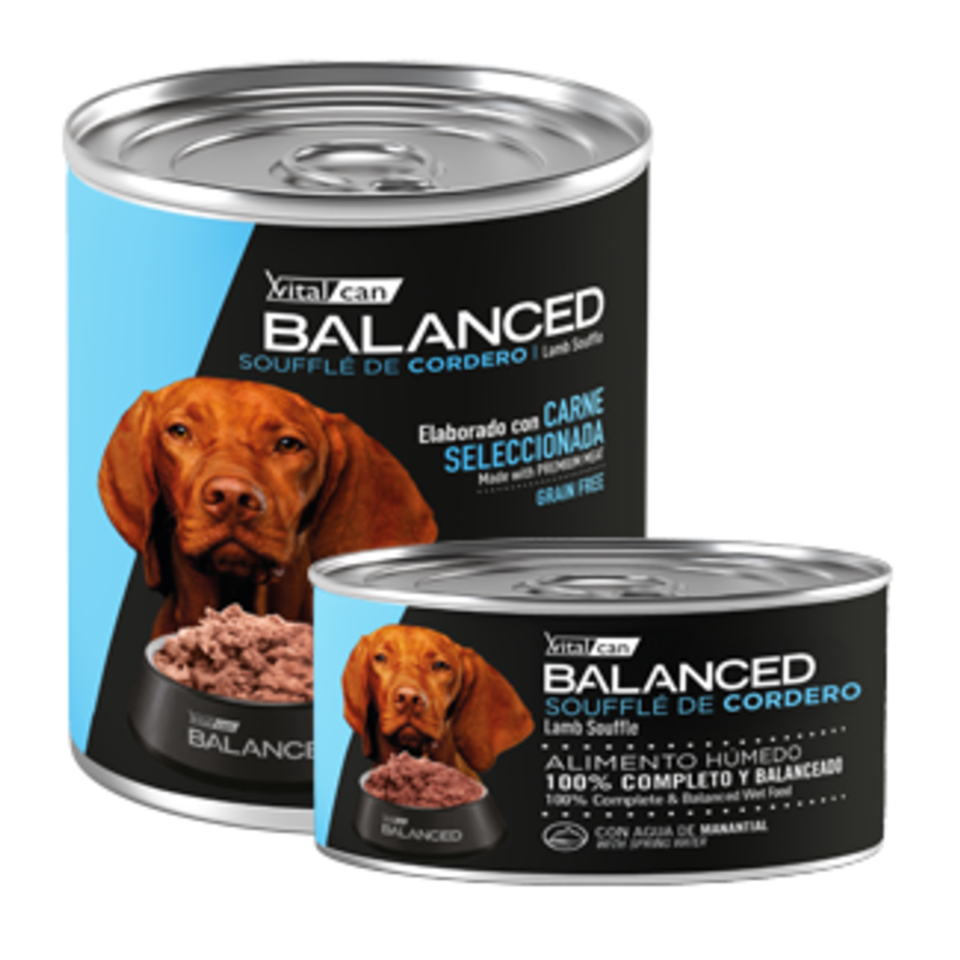 Vital Can Balanced - Perros Adultos - Húmedo - Soufflé - Cordero