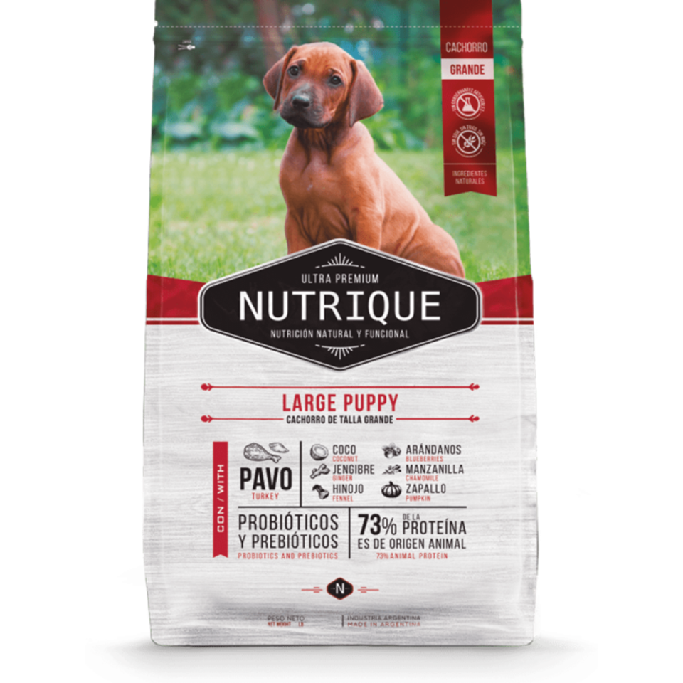 Nutrique - Perros Cachorros - Seco - Razas Grandes - Large Puppy