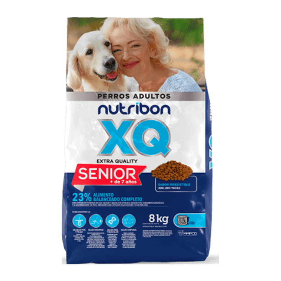 Alimento seco Nutribon XQ - Perros Senior +7 - Seco para perros