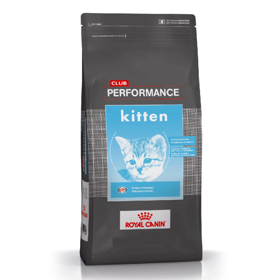 Bolsa de alimento Club Performance Feline Kitten para gatitos