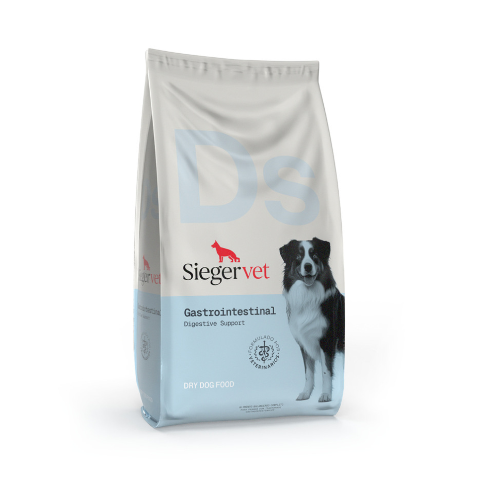 Envase de alimento Sieger Gastrointestinal para perros