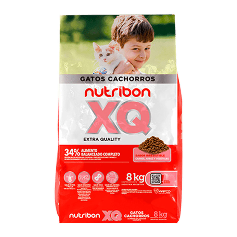 Alimento seco Nutribon XQ - Gatos Cachorros - Seco para gatos