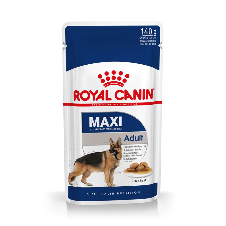 Envase de alimento Royal Canin Maxi Adult para perros