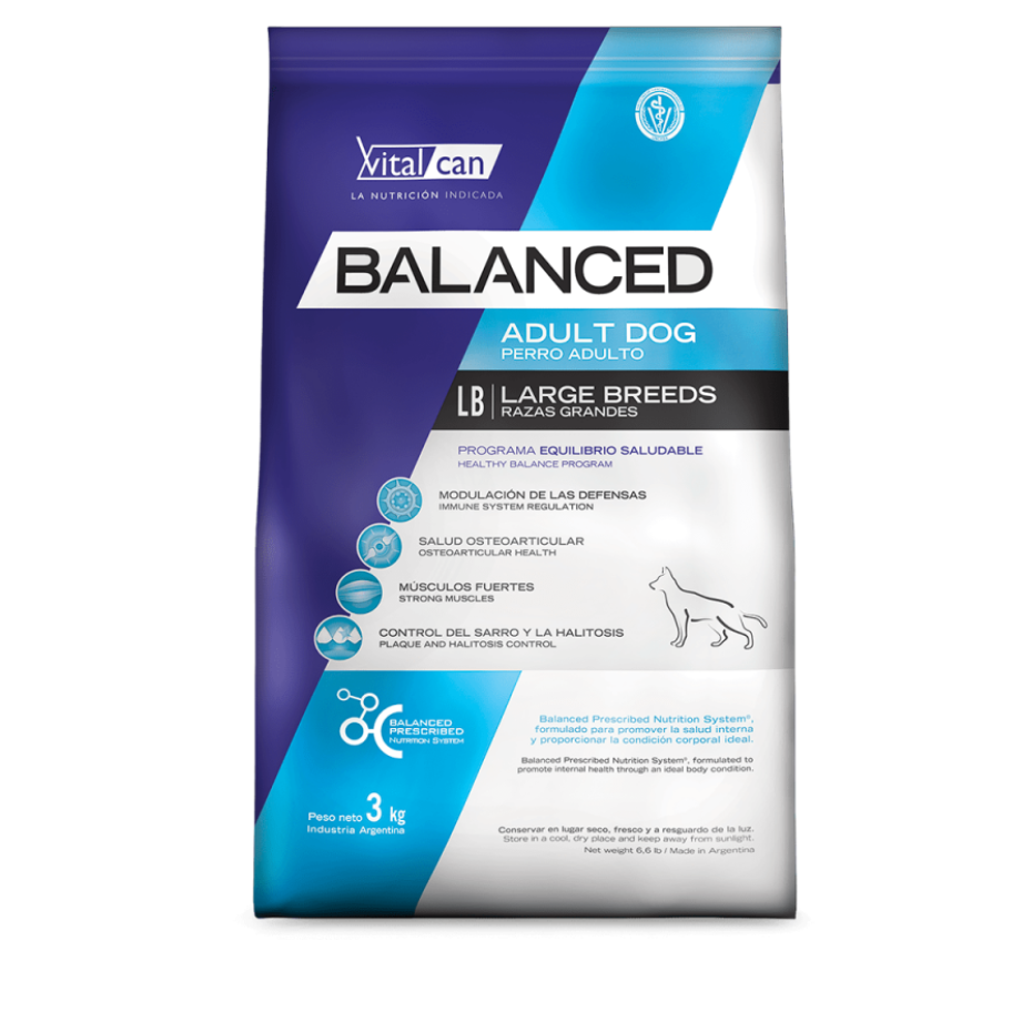 Bolsa de Vital Can Balanced para perros adultos de razas grandes