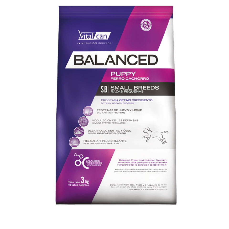 Vital Can Balanced Puppy para perros cachorros de razas pequeñas