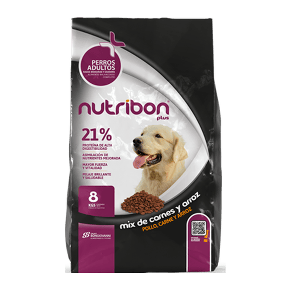 Alimento seco Nutribon Plus - Perros Adultos 21% - Seco para perros
