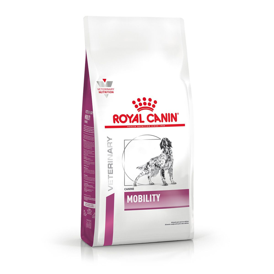 Envase de alimento Royal Canin Mobility Support para perros
