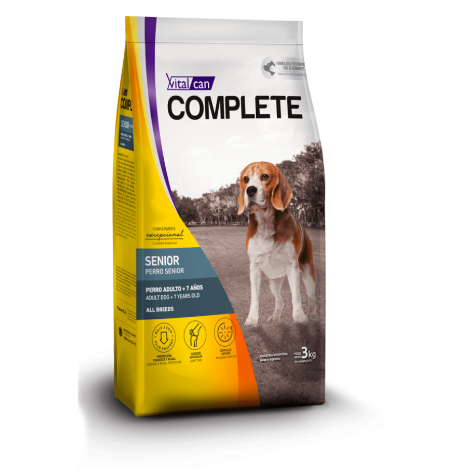 Bolsa Vital Can Complete Senior para perros mayores