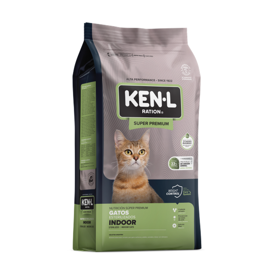 Envase Ken-L Ration - Gatos - Esterilizados Indoor - Seco