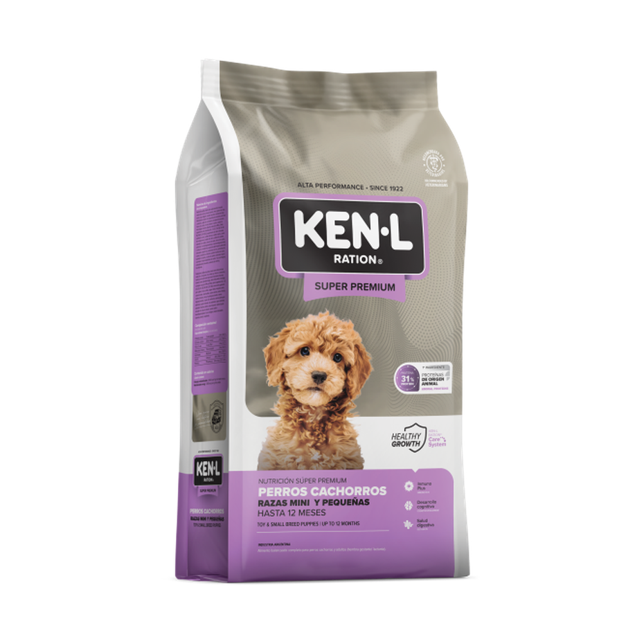 Envase Ken-L Ration - Perros - Cachorros Razas Mini y Pequeñas - Seco