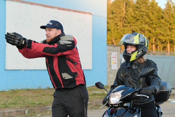 Kurz jízdy na skútru