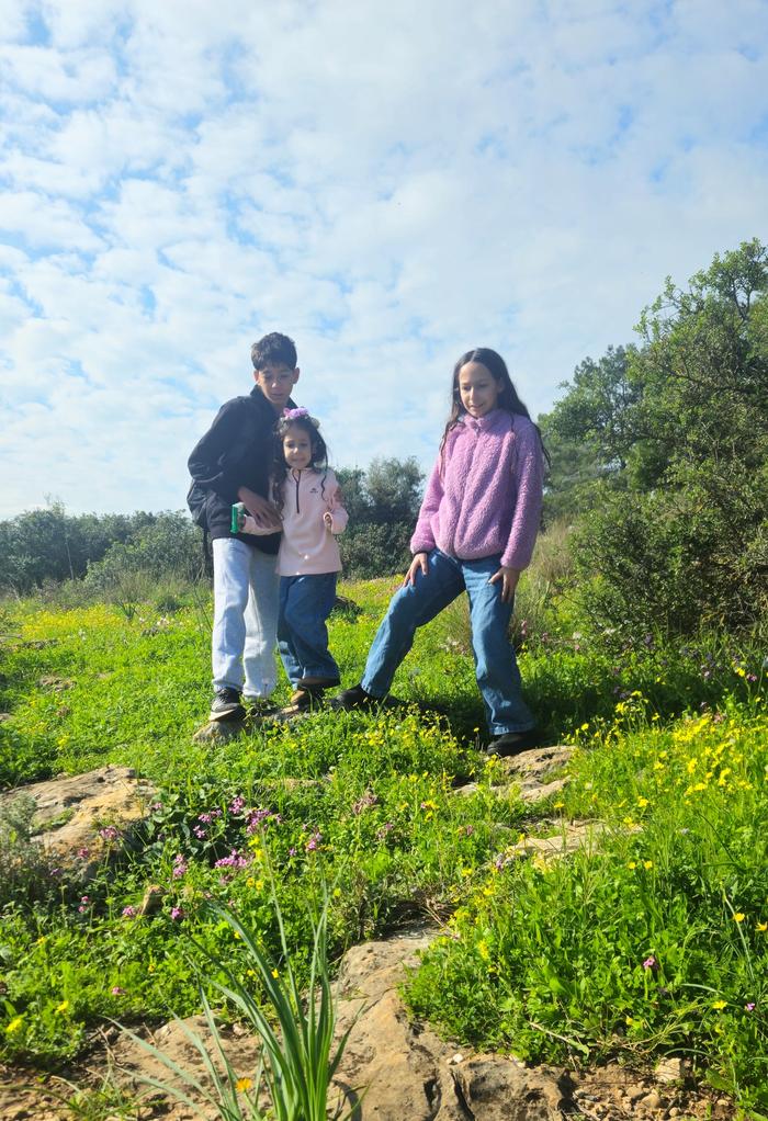 רמת הנדיב, פריחה בתקופת האביב 