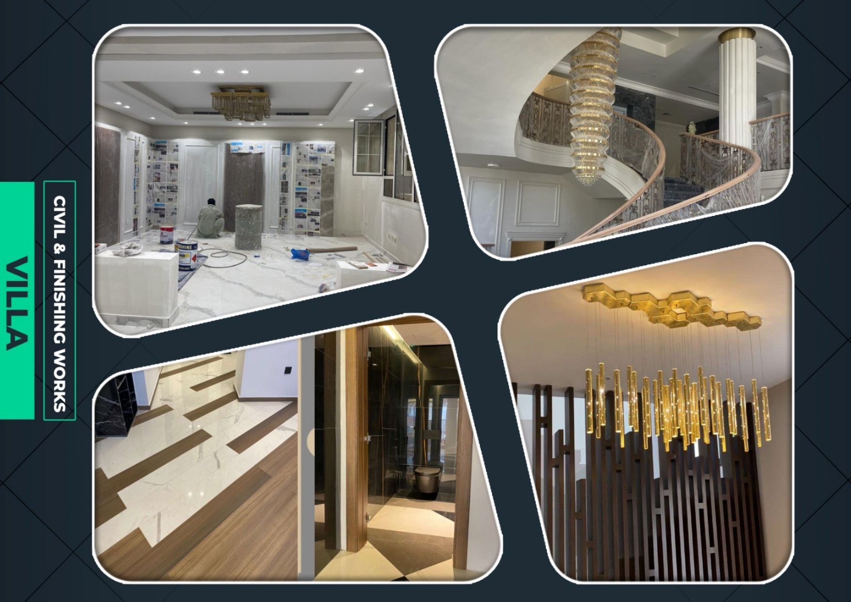Civil & Finishing Works Villa - Image 32