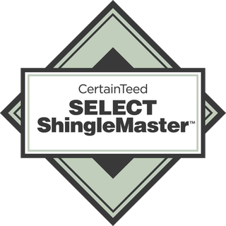 CertainTeed SELECT ShingleMaster certification badge