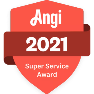 Angi Super Service Award badge