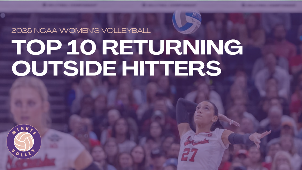 Top 10 returning outside hitters