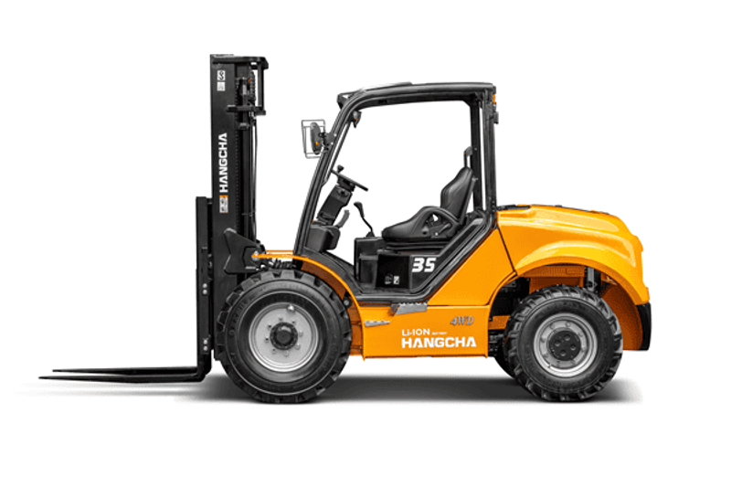 Rough Terrain Lithium Forklift 2.5 to 3.5t