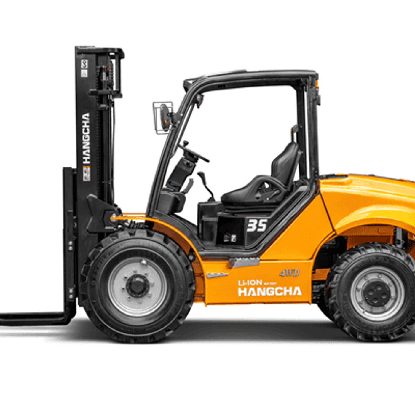 Rough Terrain Lithium Forklift 2.5 to 3.5t