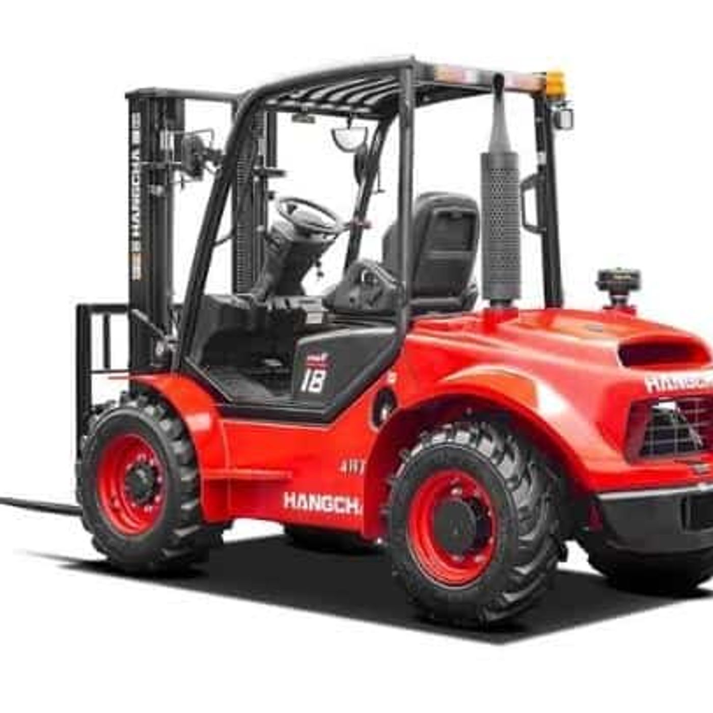 4WD Rough Terrain Diesel Forklift 1.5 to 1.8t