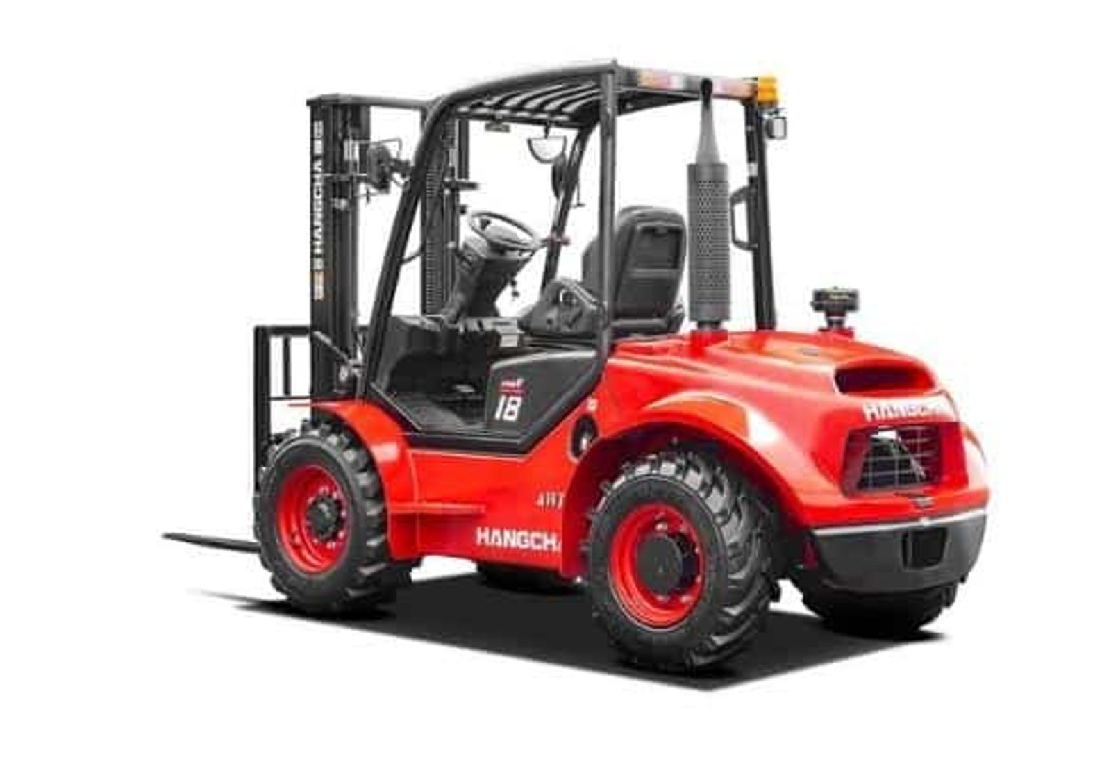 4WD Rough Terrain Diesel Forklift 1.5 to 1.8t