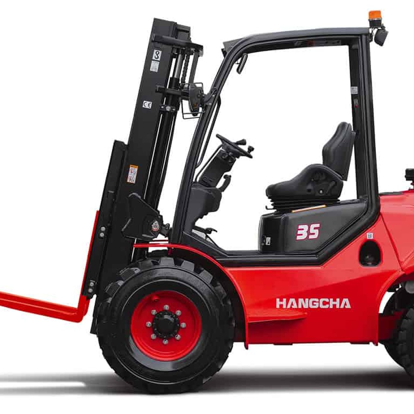2WD Rough Terrain Diesel Forklift 2.5 to 5t