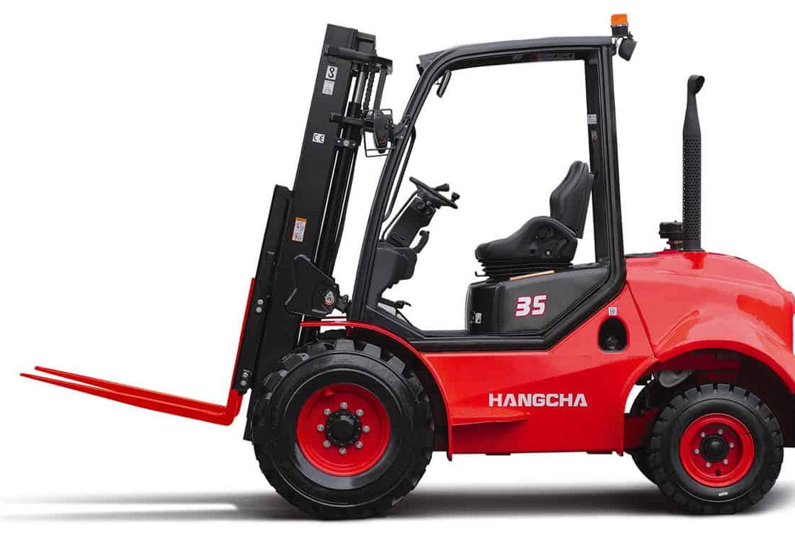2WD Rough Terrain Diesel Forklift 2.5 to 5t