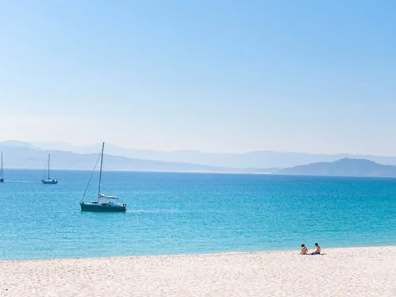 Barco veleiro ria de Vigo