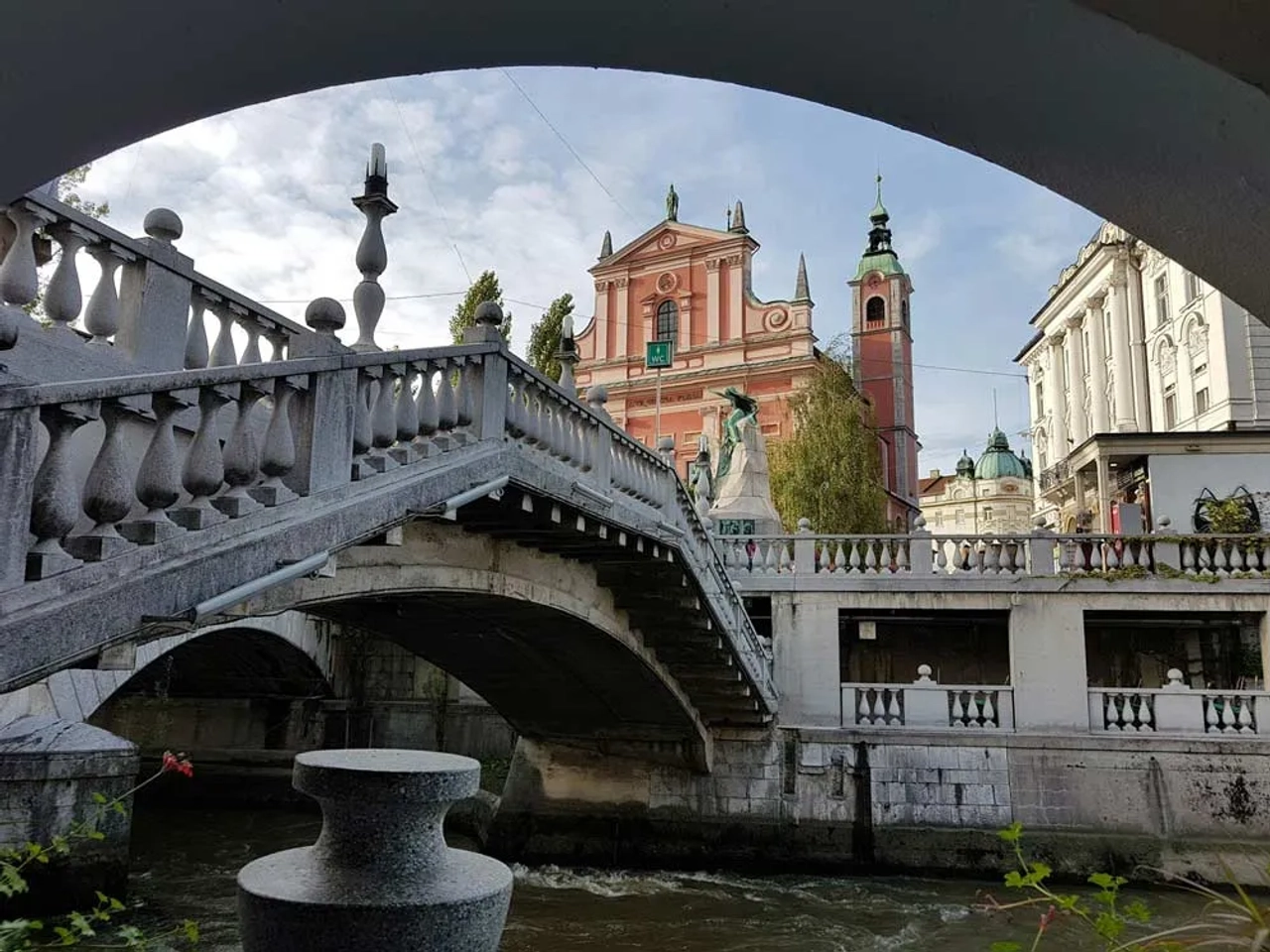 Calles de la capital de Eslovenia