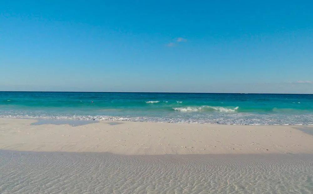 Praia Xpu-Ha no México