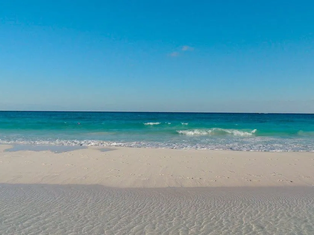 Praia Xpu-Ha no México