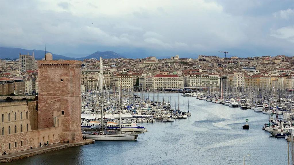 Porto antigo de Marselha