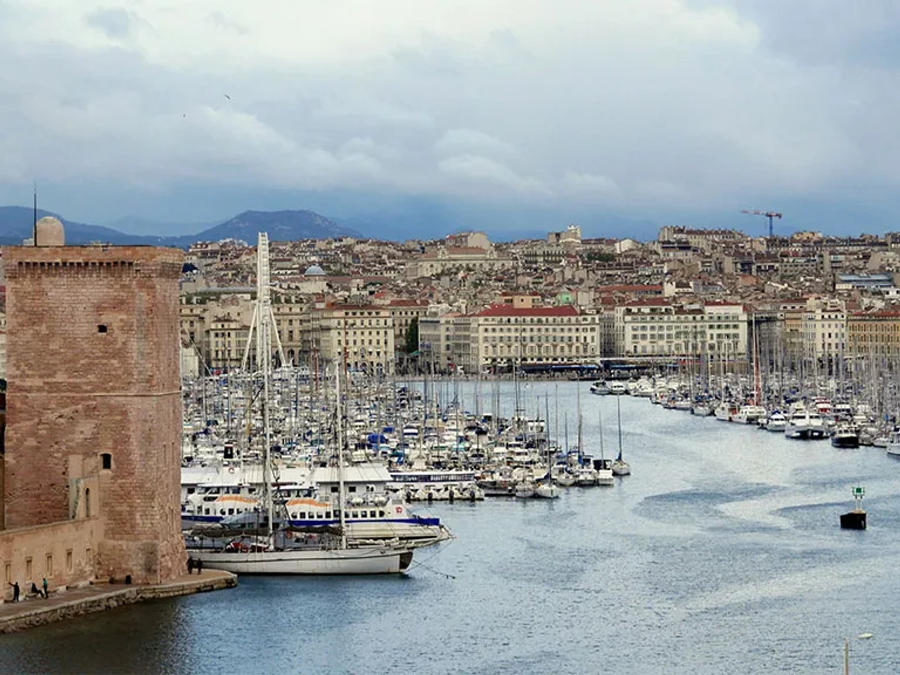 Porto antigo de Marselha