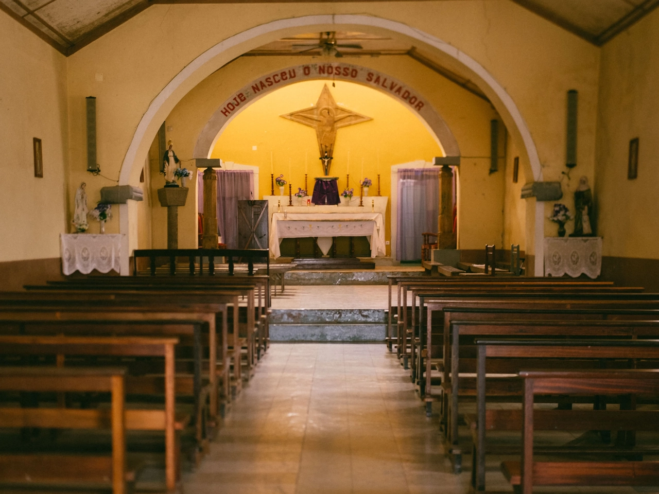 igreja em brava cabo verde