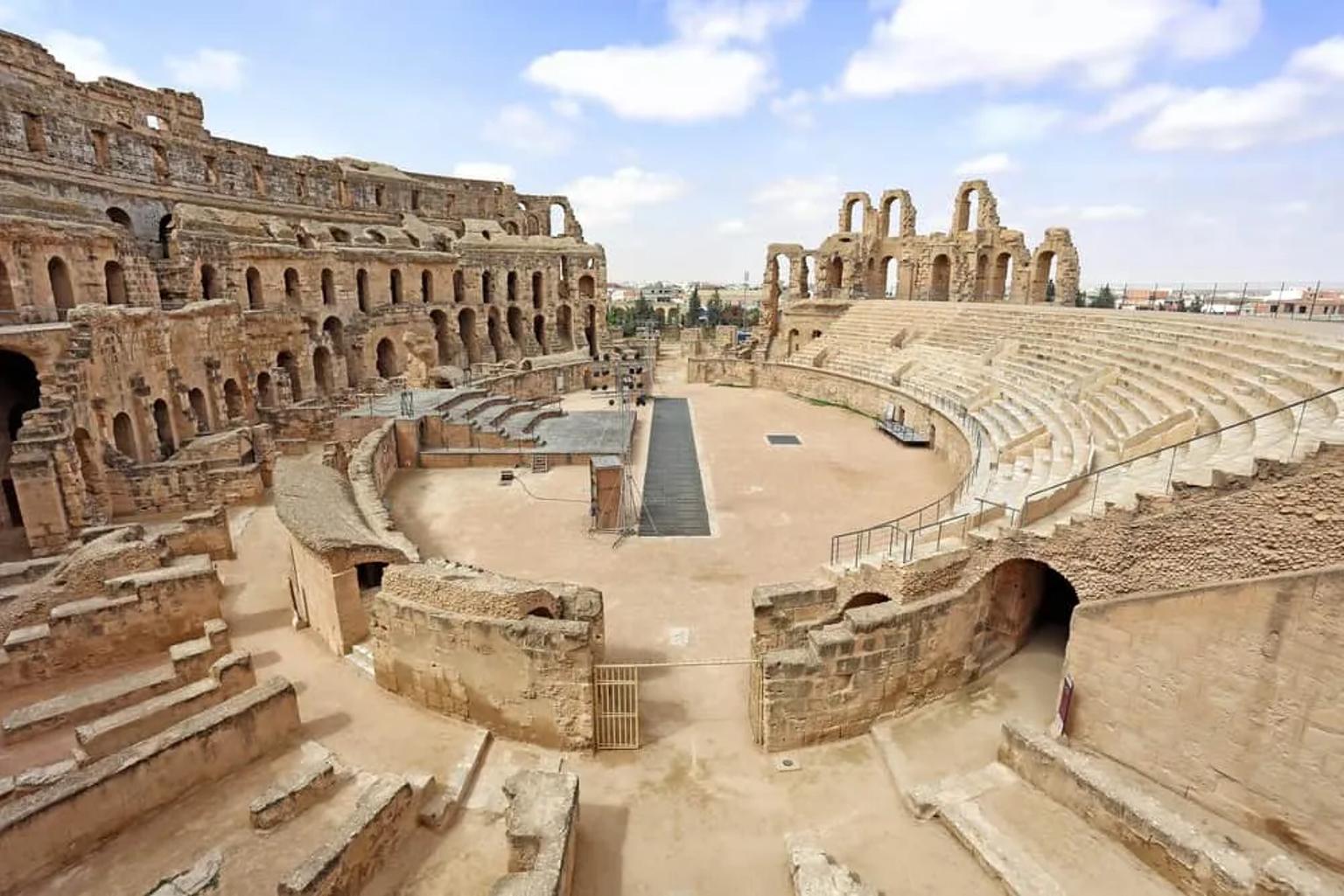 Tunísia: o que visitar - anfiteatro romano de El Jem