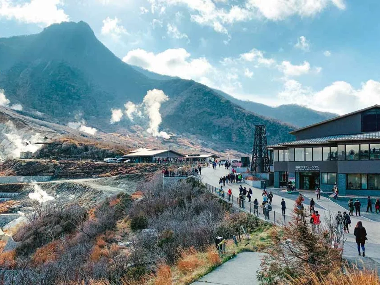 Owakudani: el valle volcánico de Hakone