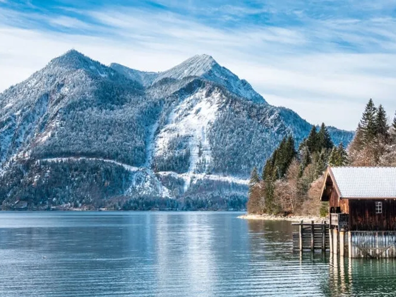 casa no lago walchensee