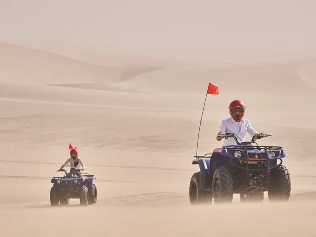 safari en el desierto qatarí