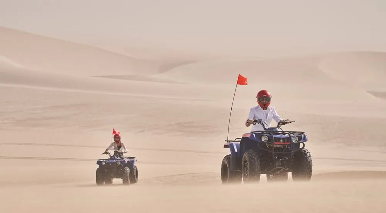 safari en el desierto qatarí