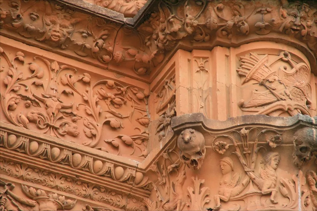 Salamanca.Fachada de la Universidad.