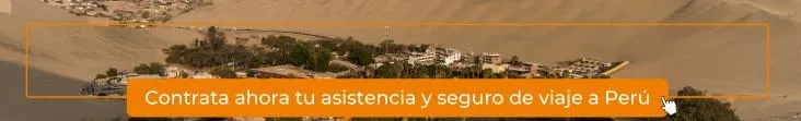 Seguro de viaje Perú