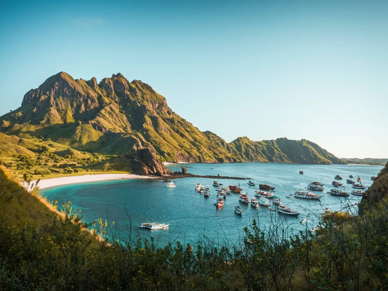 ilha de padar em komodo