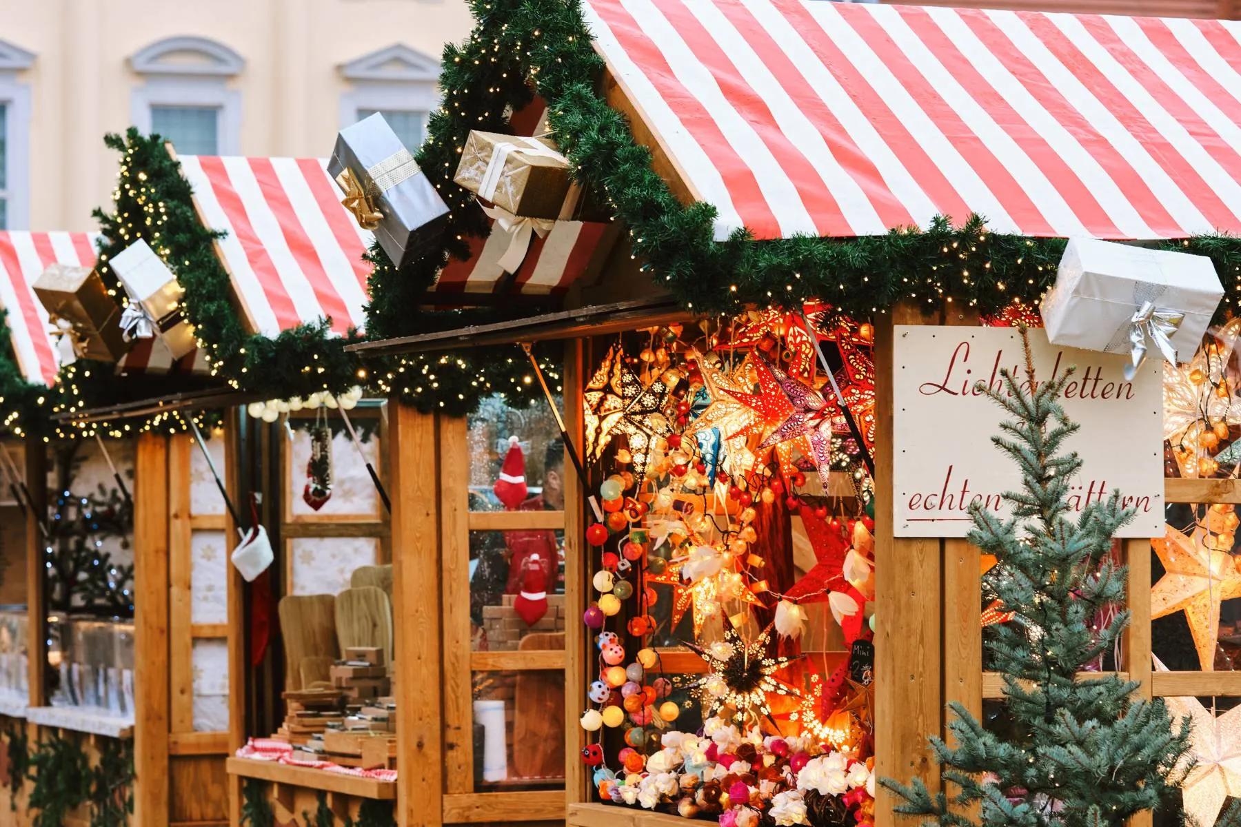 mercado de navidad en frankfort alemania