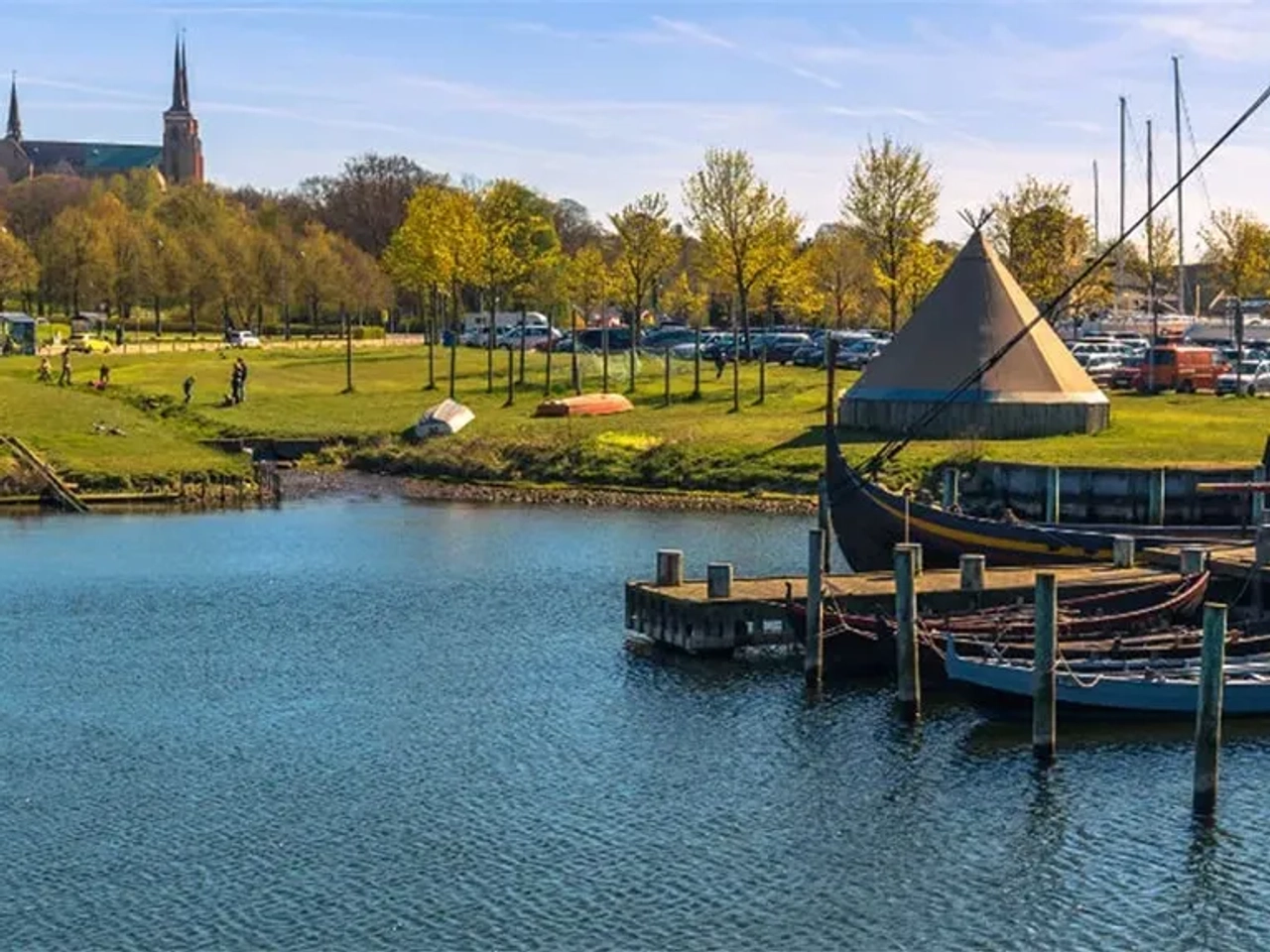 Cidade de Roskilde Museu Viking