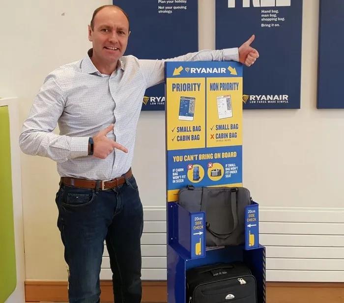 equipaje Ryanair permitido