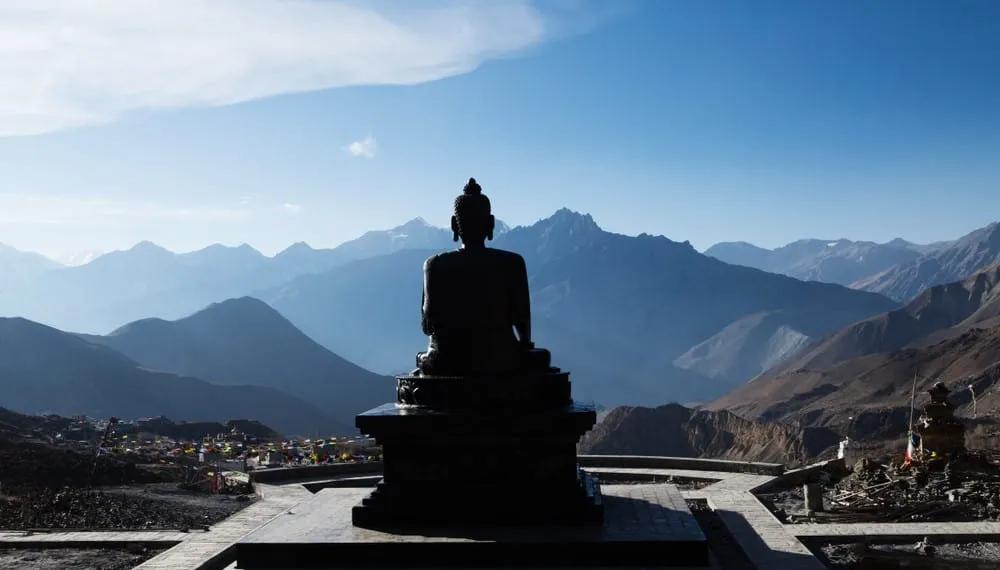 ruta por el trekking Lower Mustang