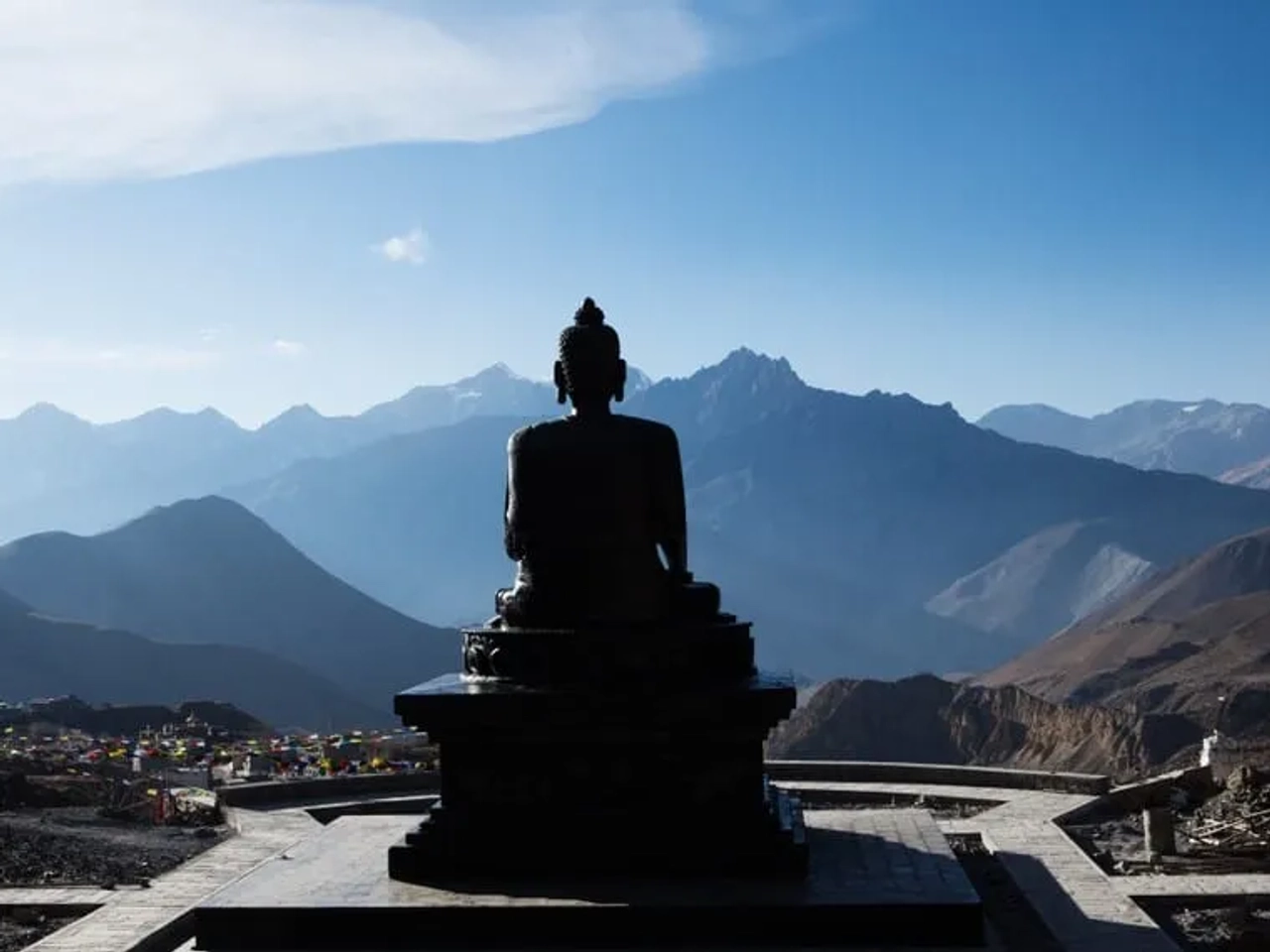 ruta por el trekking Lower Mustang