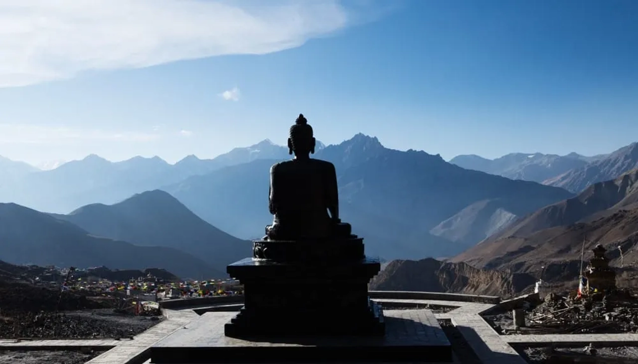 ruta por el trekking Lower Mustang