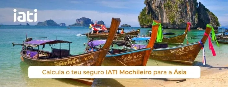 "Calcule seu seguro de viagem IATI para a Ásia agora!"