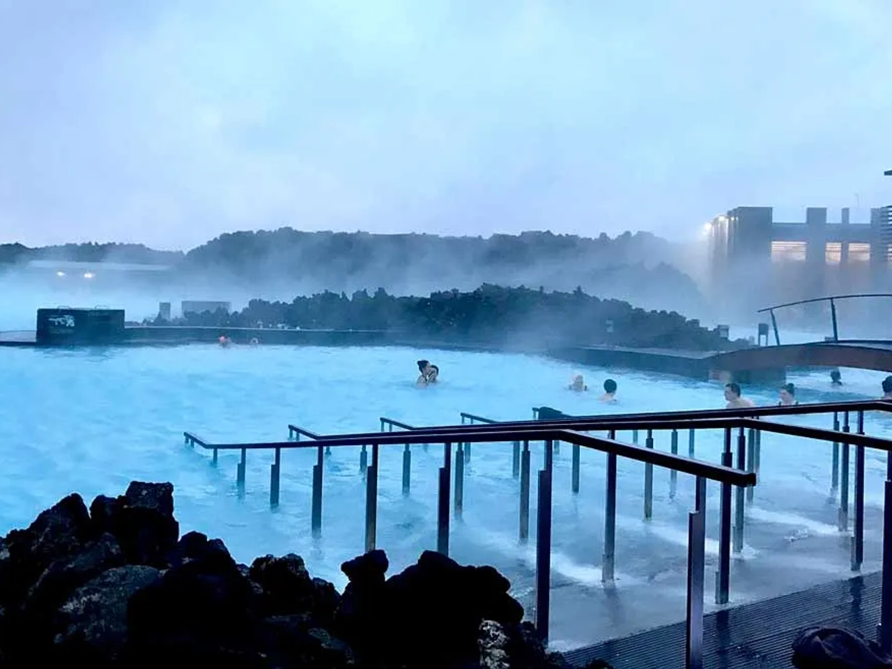 aguas termales en Reikiavik